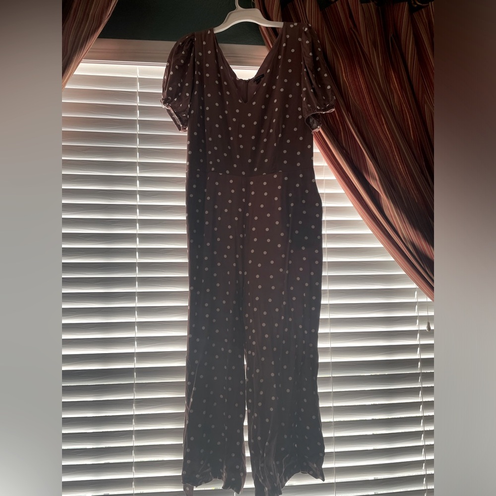 Ann Taylor Polka dot romper